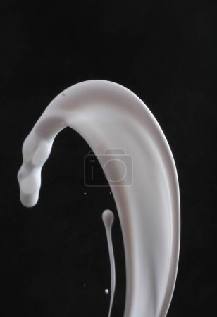 Photo for Splash of white liquid - Royalty Free Image