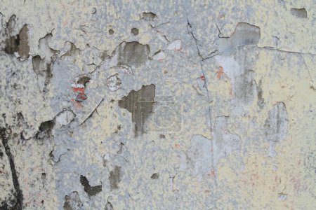 Foto de Textura de pared de metal pintado viejo - Imagen libre de derechos