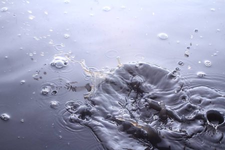 Foto de Salpicadura de agua sobre fondo blanco - Imagen libre de derechos