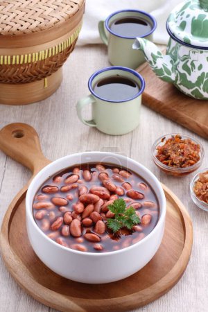 Téléchargez les photos : Soupe de haricots rouges coréens et lait de soja - en image libre de droit