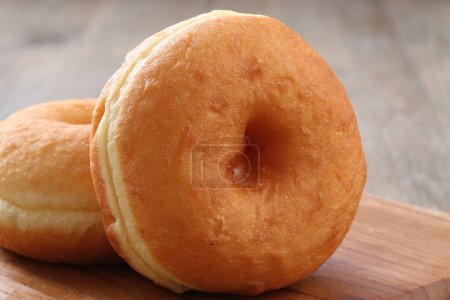 Photo for Fresh donut with sesame seeds - Royalty Free Image