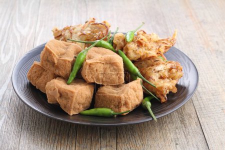 Photo for Fried tofu with soy sauce - Royalty Free Image