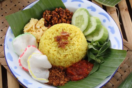 Photo for Indonesian traditional food called kututuang, indonesia - Royalty Free Image