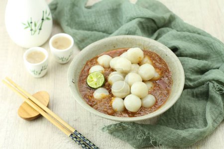 Téléchargez les photos : Nourriture coréenne soupe de riz - en image libre de droit