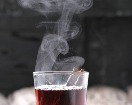 Foto de Vaso de té y hielo - Imagen libre de derechos