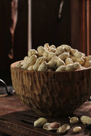 Photo for A closeup shot of a walnuts in a bowl - Royalty Free Image