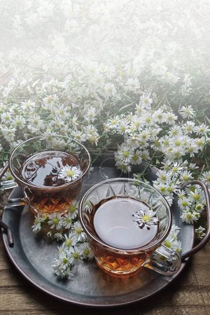 Foto de Taza de té en la mesa. - Imagen libre de derechos