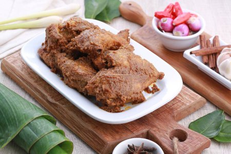 Photo for Fried chicken with street food is delicious - Royalty Free Image