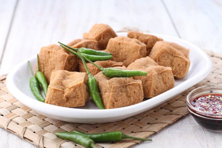 Téléchargez les photos : Tofu à la sauce soja - en image libre de droit