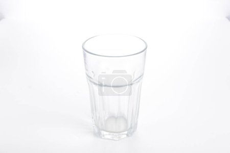 Photo for A glass of water with a white background - Royalty Free Image