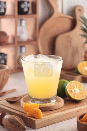Photo for Orange juice with fresh - Royalty Free Image