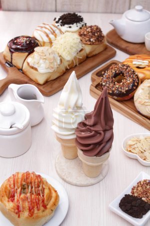Téléchargez les photos : Gros plan d'un délicieux dessert - en image libre de droit
