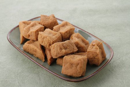 Photo for Sweet sugar cubes with sugar powder - Royalty Free Image