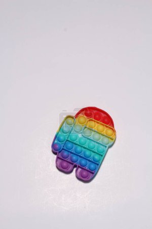 Photo for Rainbow rainbow colored pop it rainbow rainbow with rainbow and rainbow rainbow toy. - Royalty Free Image