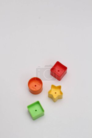 Photo for Colorful buttons on a white background. - Royalty Free Image