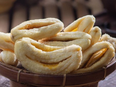 Photo for Asian food snack, sambupral. - Royalty Free Image