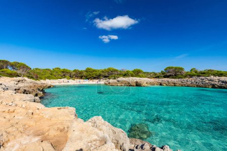 Foto de Paisaje marino, paisaje de la hermosa isla española de Menorca, plano al aire libre - Imagen libre de derechos