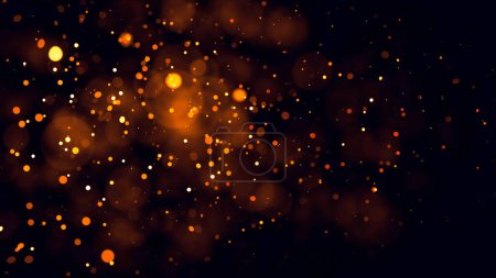 Photo for Gold abstract bokeh background. real backlit dust particles with real lens flare. glitter lights . Abstract Festivevintage lights defocused. Christmas and New Year feast.; Shutterstock ID 700645843; Purchase Order: - - Royalty Free Image