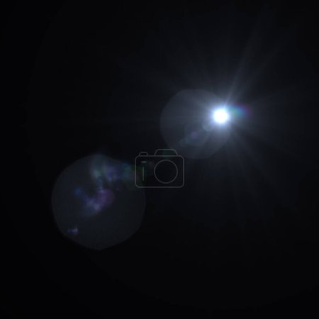 Photo for Lens flare beautiful view isolated - Royalty Free Image