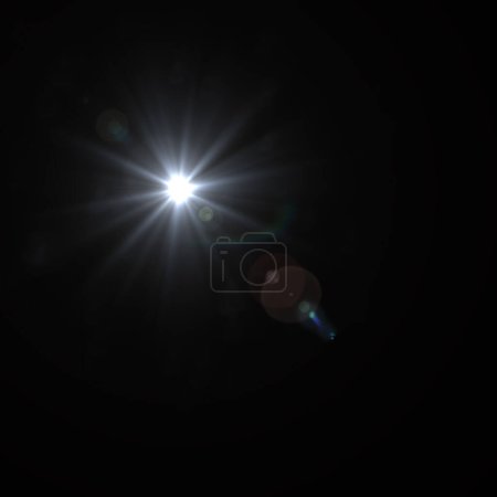Photo for Abstract background with lens flare - Royalty Free Image