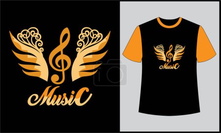 Illustration for Music volume audio recording musician master illustration vector t shirt design - Royalty Free Image