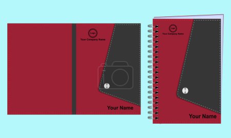 Téléchargez les photos : Best leather note book illustration design - en image libre de droit