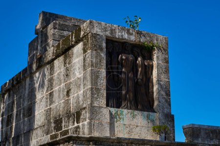 Photo for Colon Funerary Monument. National Monument of Cuba. One of the biggest cementeries in the world - Royalty Free Image