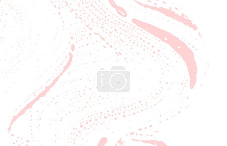 Illustration for Grunge texture. Distress pink rough trace. Favorable background. Noise dirty grunge texture. Classic artistic surface. Vector illustration. - Royalty Free Image