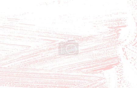 Illustration for Grunge texture. Distress pink rough trace. Fascinating background. Noise dirty grunge texture. Eminent artistic surface. Vector illustration. - Royalty Free Image