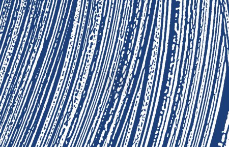 Grunge texture. Distress indigo rough trace. Eminent background. Noise dirty grunge texture. Mesmeric artistic surface. Vector illustration.