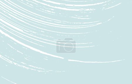 Grunge texture. Distress blue rough trace. Comely background. Noise dirty grunge texture. Authentic artistic surface. Vector illustration.