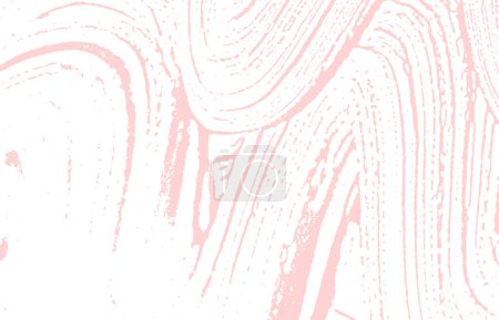 Illustration for Grunge texture. Distress pink rough trace. Fascinating background. Noise dirty grunge texture. Magnificent artistic surface. Vector illustration. - Royalty Free Image