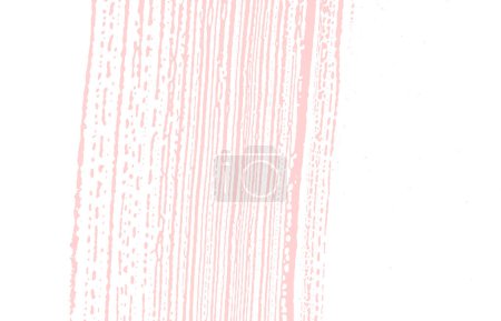 Grunge texture. Distress pink rough trace. Fancy background. Noise dirty grunge texture. Indelible artistic surface. Vector illustration.