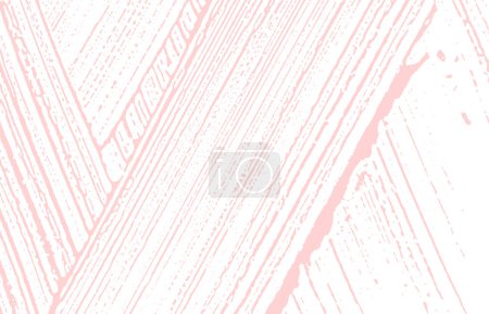 Grunge texture. Distress pink rough trace. Fine background. Noise dirty grunge texture. Noteworthy artistic surface. Vector illustration.