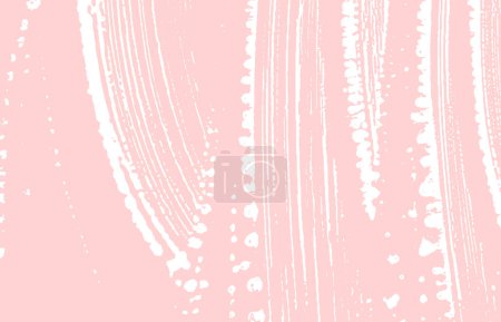 Grunge texture. Distress pink rough trace. Favorable background. Noise dirty grunge texture. Terrific artistic surface. Vector illustration.
