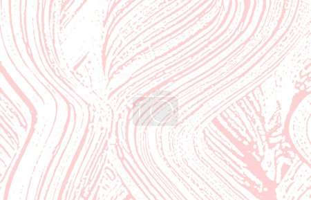 Illustration for Grunge texture. Distress pink rough trace. Fascinating background. Noise dirty grunge texture. Ideal artistic surface. Vector illustration. - Royalty Free Image
