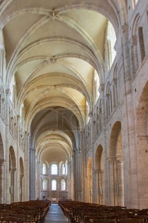 Téléchargez les photos : Lessay. Choeur de l abbaye de la Sainte-Trinite. Manche. Normandie - en image libre de droit