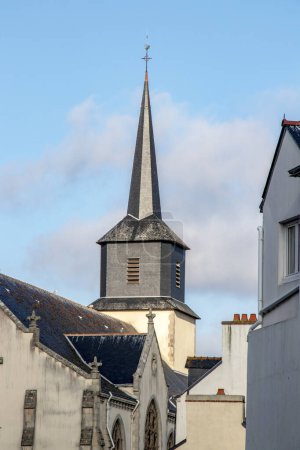 Photo for Belle-Ile-en-Mer. Eglise Saint-Geran. Le Palais. Morbihan. Bretagne - Royalty Free Image