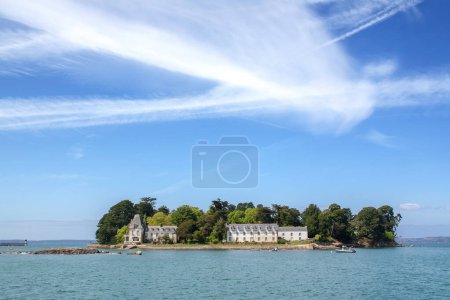 Photo for Douarnenez. Ile Tristan just outside the harbor. Finistre. Brittany - Royalty Free Image