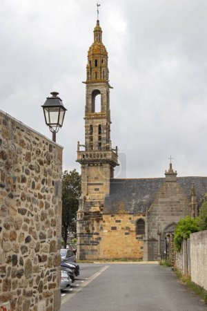 Church of Notre-Dame de Rumengol in Le Faou built in the 16th century
