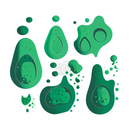 Ilustración de Vector ilustración de verde eco fondo tierra día . - Imagen libre de derechos