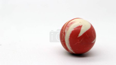 Traditional Indonesian toy bekel ball isolated on white background