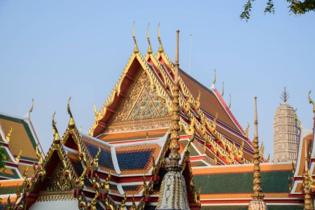 Foto de Templo del Buda Esmeralda y Gran Palacio Bangkok, Tailandia - Imagen libre de derechos