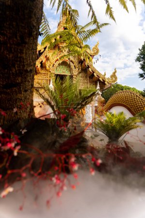 Photo for Wat Saeng Kaeo Phothiyan in Chiang Rai - Royalty Free Image