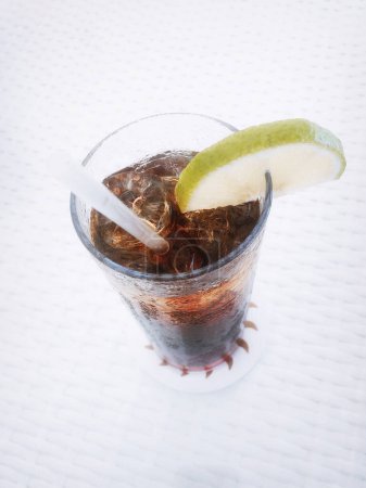 Photo for Cuba Libre, A Cocktail in a Bar - Royalty Free Image