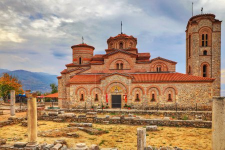 Photo for Church of Saint John of Kaneo in Ohrid, Lake Ohrid, Macedonia, Europe - Royalty Free Image