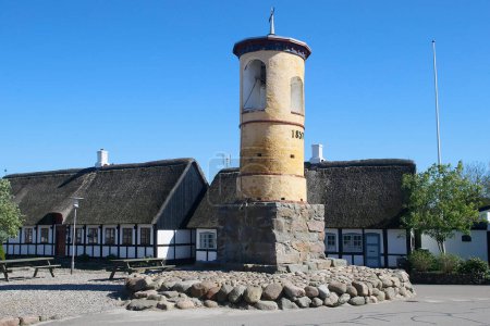 Foto de Campanario histórico en Nordby, Samso Island, Dinamarca, Europa - Imagen libre de derechos
