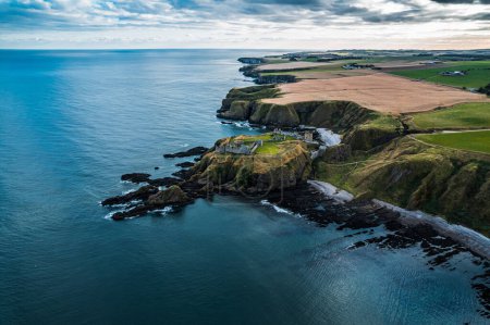 Photo for Nature scenic view Dunnottar, Scotland. - Royalty Free Image