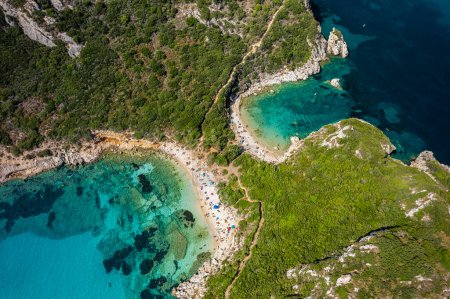 Téléchargez les photos : Porto Timoni à Corfou, Grèce - en image libre de droit