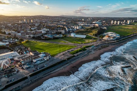 Foto de Vista panorámica de la ciudad de Aberdeen en Escocia - Imagen libre de derechos